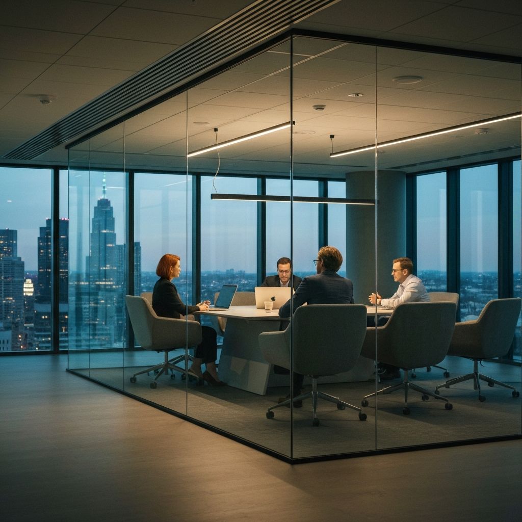 Vortex Enterprise team collaborating in a modern office